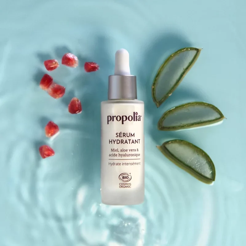 Sérum Hydratant BIO - Miel, Aloe vera & Acide hyaluronique