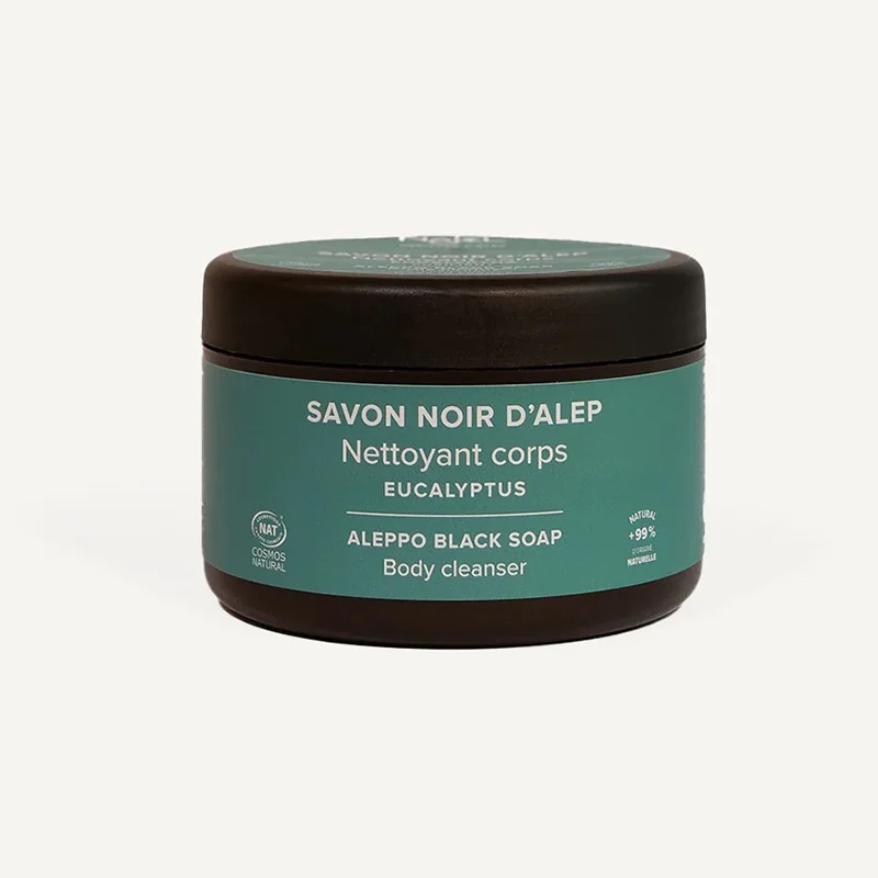 Savon noir d'Alep à l'Eucalyptus