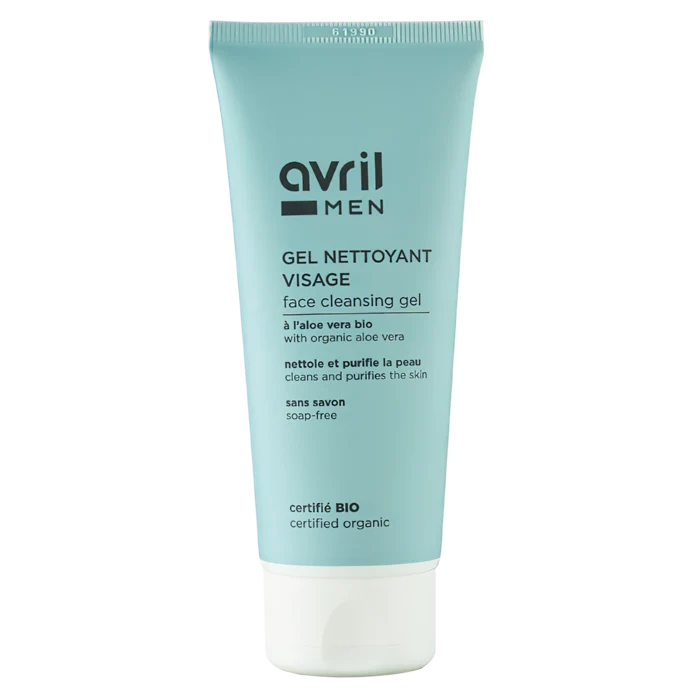 Gel nettoyant visage Homme 100 ml - Certifié bio