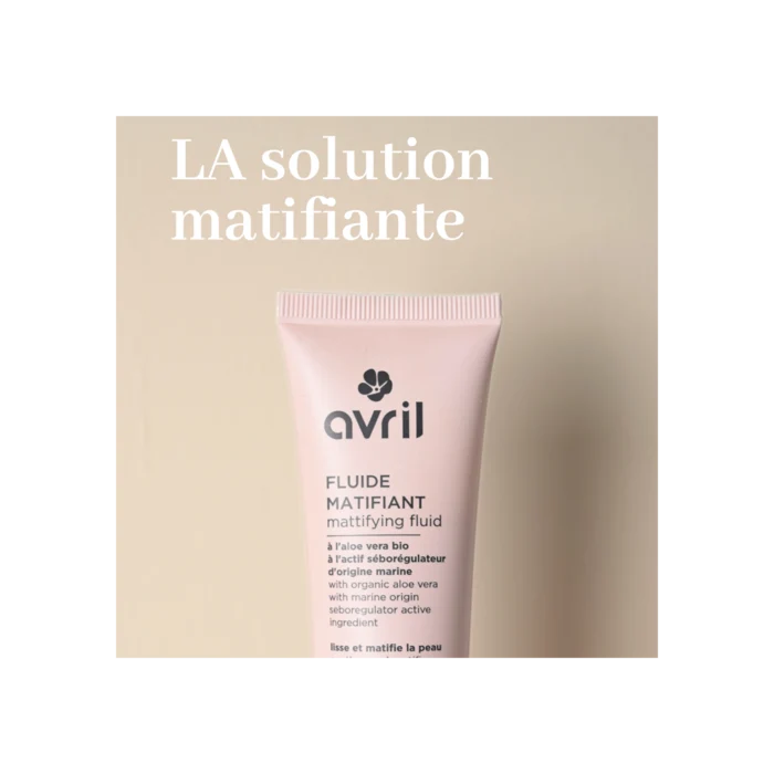 Fluide matifiant 50ml - Certifié bio