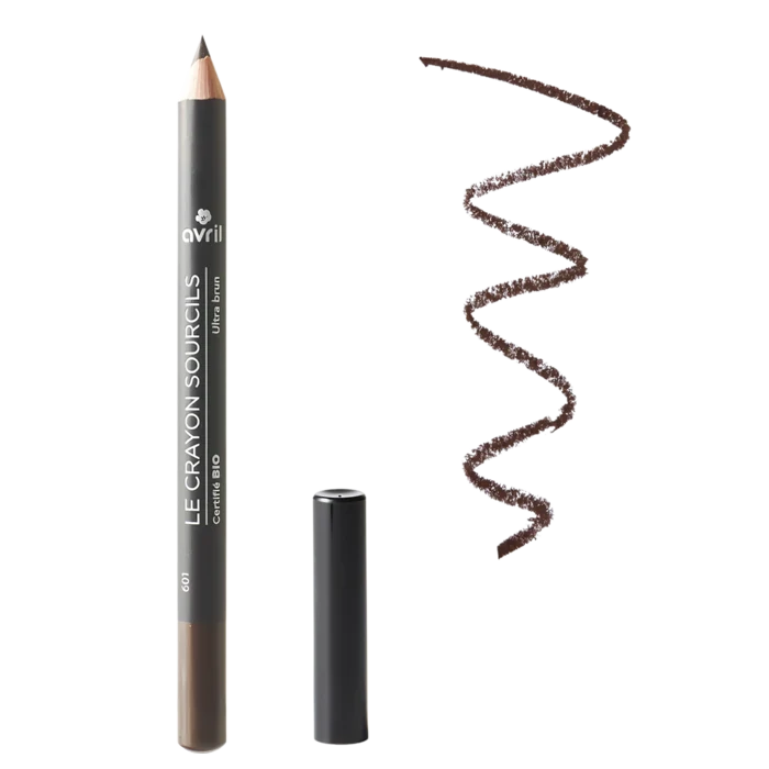 Crayon sourcils Ultra brun COSMOS Organic Ecocert