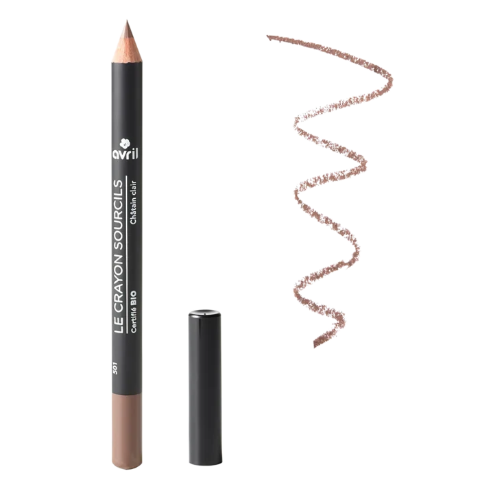 Crayon sourcils Châtain clair COSMOS Organic Ecocert