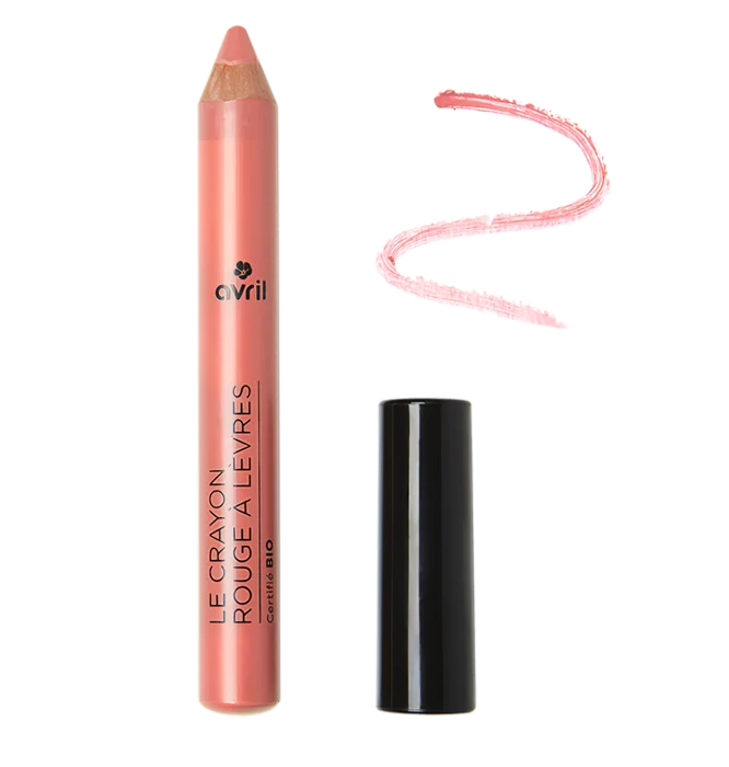 Crayon rouge à lèvres Bois de rose COSMOS Organic Ecocert