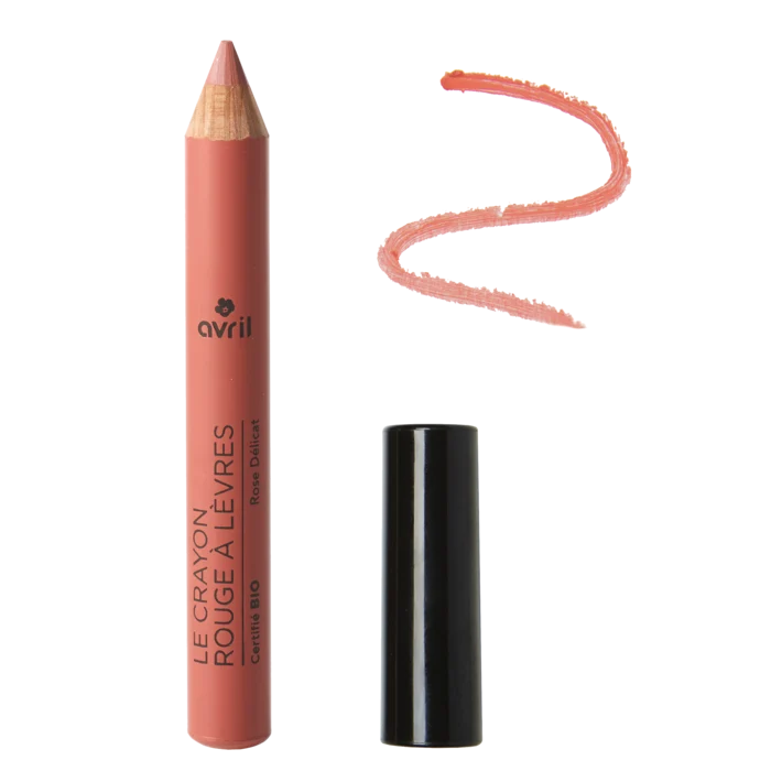 Crayon rouge à lèvres Rose délicat COSMOS Organic Ecocert