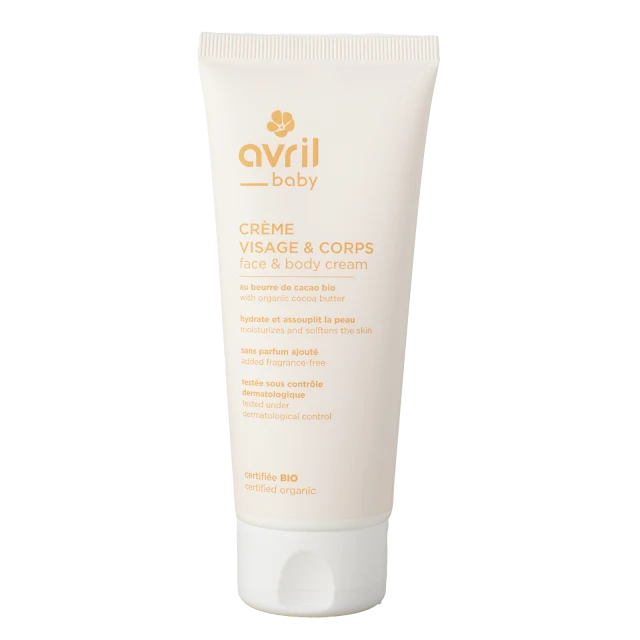 CRÈME VISAGE & CORPS BÉBÉ 100 ML – CERTIFIÉE BIO