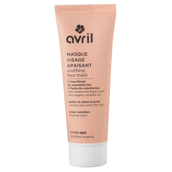 Masque visage apaisant 50 ml - Certifié bio