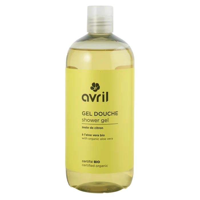 Gel douche Zeste de citron 500ml - Certifié bio