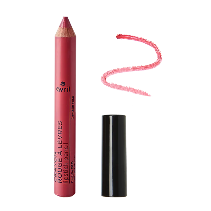 Crayon rouge à lèvres Camélia rose, Cosmos Organic