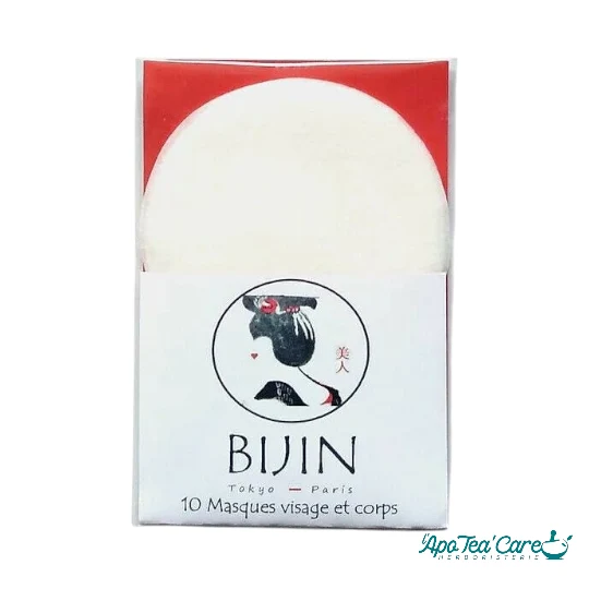 Masques en Tissu Visage & Corps Non Infusés – Papier Coton Japonais | Bijin