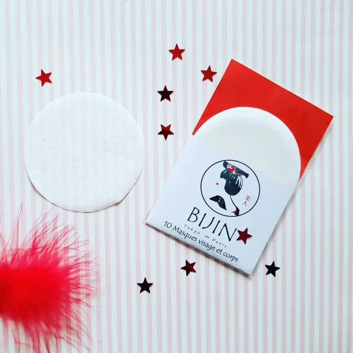 Masques en Tissu Visage & Corps Non Infusés – Papier Coton Japonais | Bijin