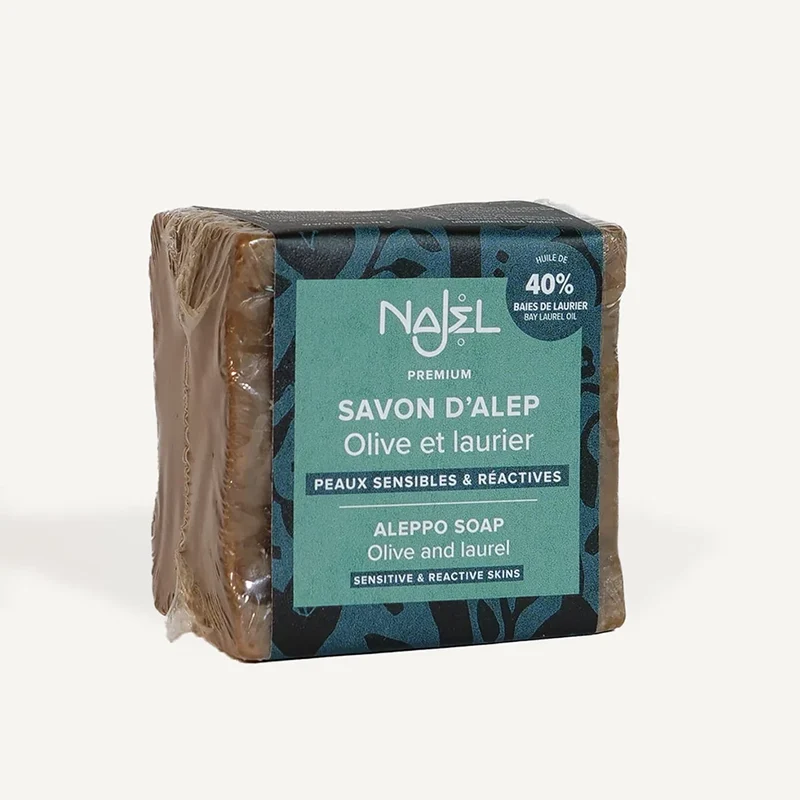Savon d'Alep véritable - 40% Huile de Laurier