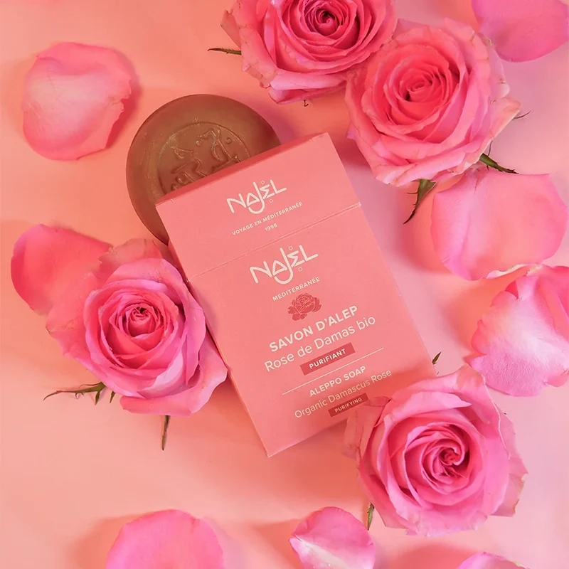Savon d'Alep - Rose de Damas