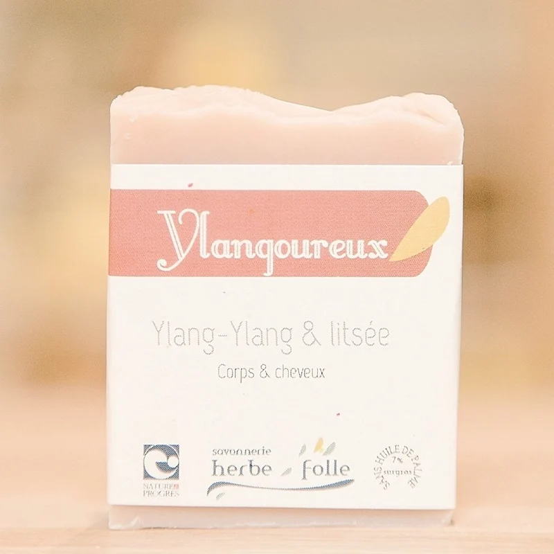 Savon Ylangoureux Ylang-Ylang & Listée citronnée BIO
