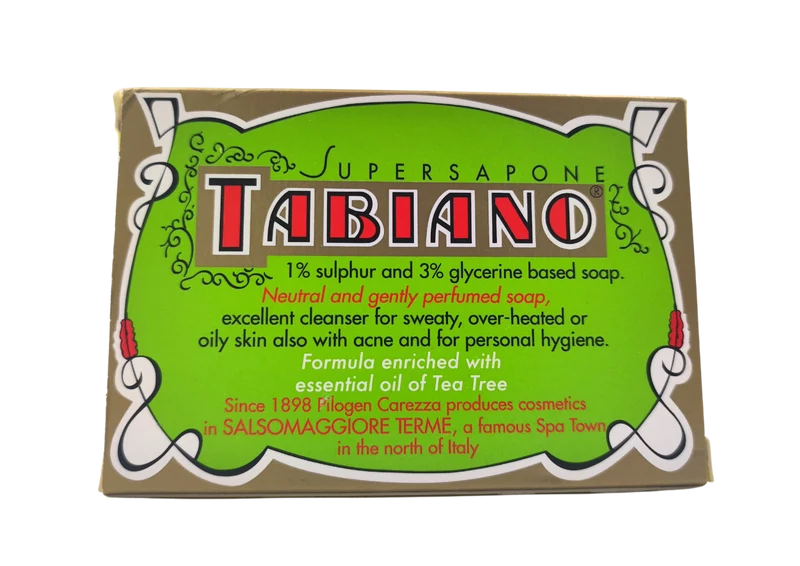 Savon au soufre Tabiano pour l'acné