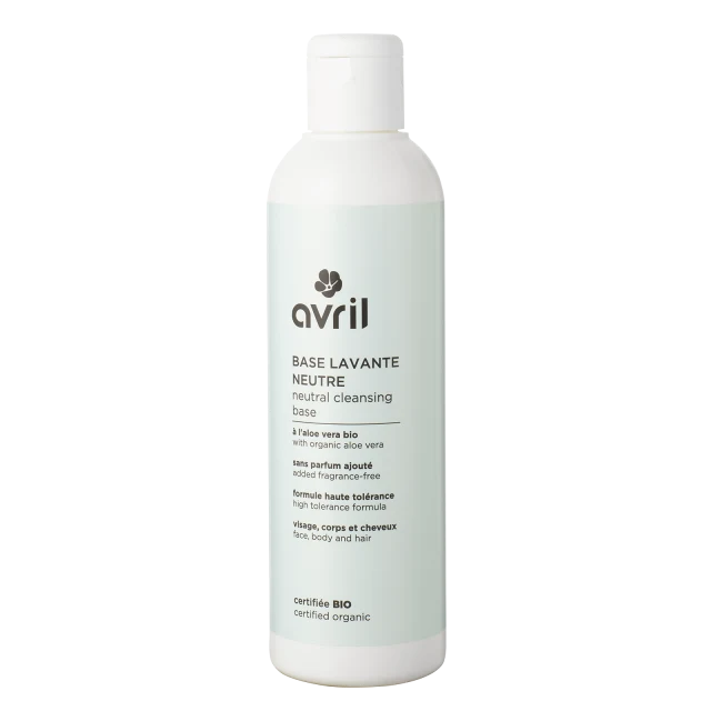 Base lavante neutre 240ml - Certifiée bio