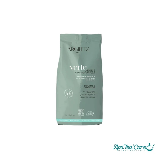 Argile Verte Concassée 3kg - Soin Détox et Purifiant