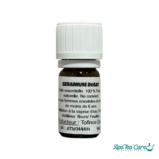 Huile Essentielle Géranium Rosat BIO 5ml