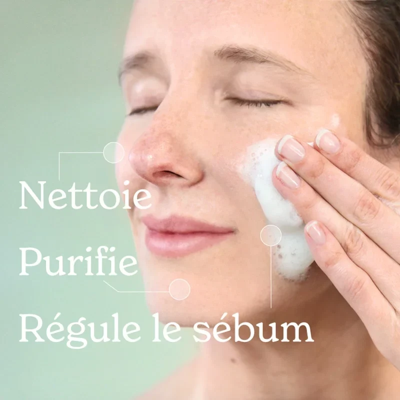 Mousse Nettoyante visage BIO - Propolis, Thé vert & Aloe vera