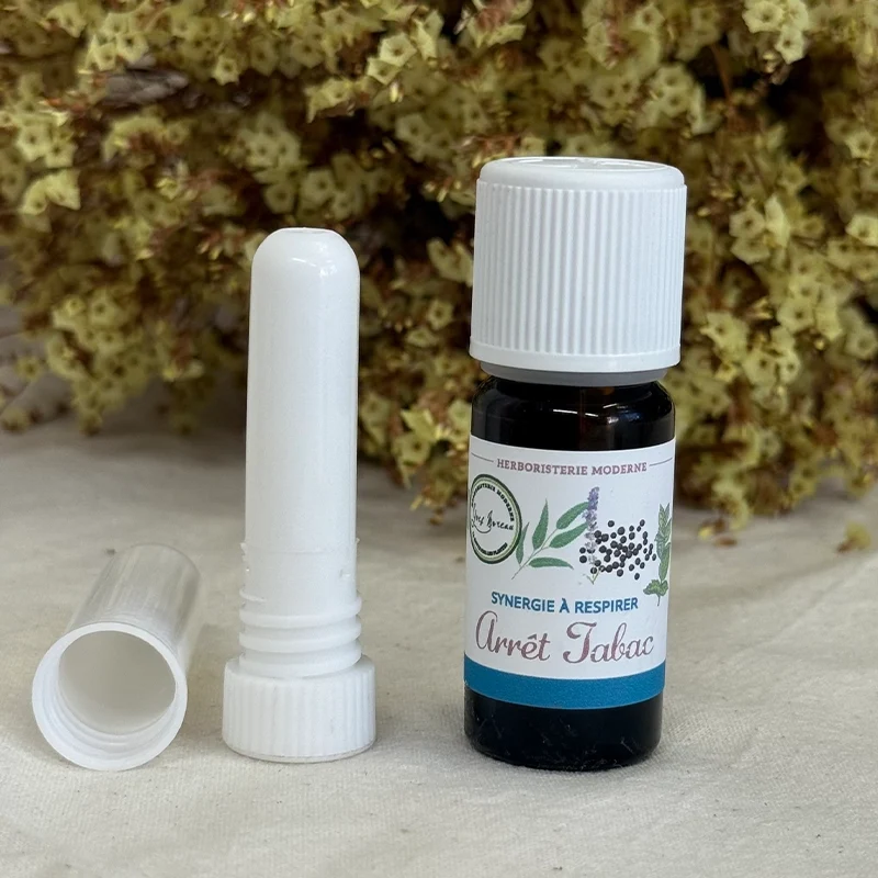 Arrêt Tabac + stick inhalateur - Mélange d’huiles essentielles