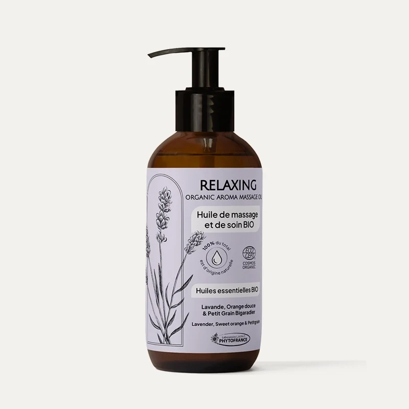 Relaxing - Huile de massage et de soin BIO