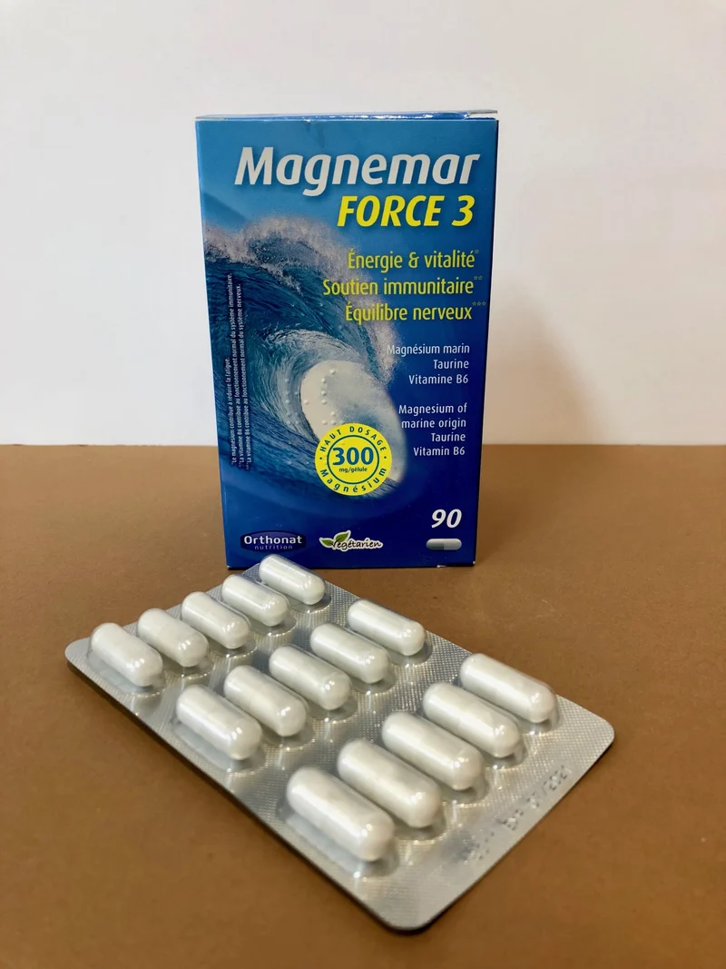 Magnemar Force 3 Magnésium marin B6 Taurine (Gélules)