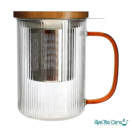 Tisanière Karl en Verre Borosilicate