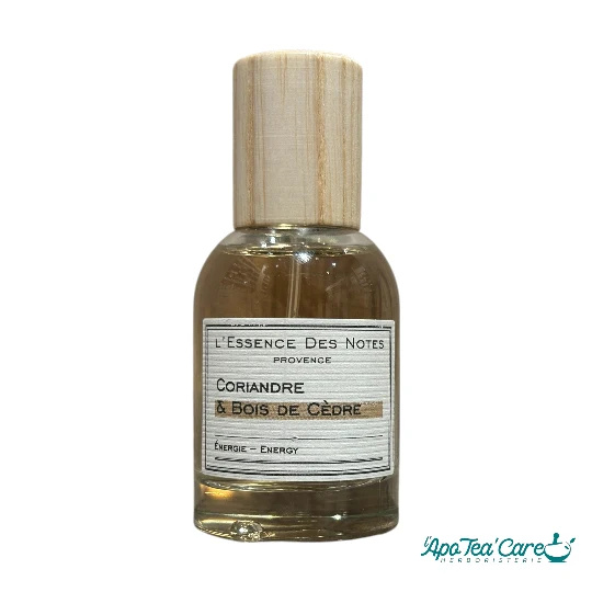 Eau de Parfum Coriandre Bois de Cèdre Énergie L'Essence des Notes