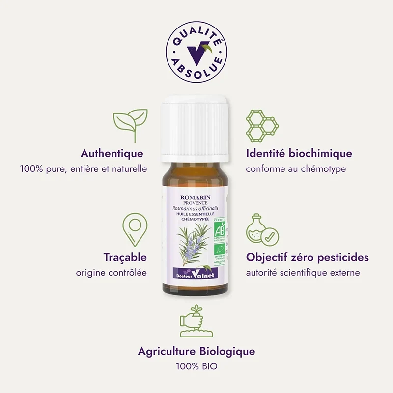 Huile essentielle Romarin de Provence BIO