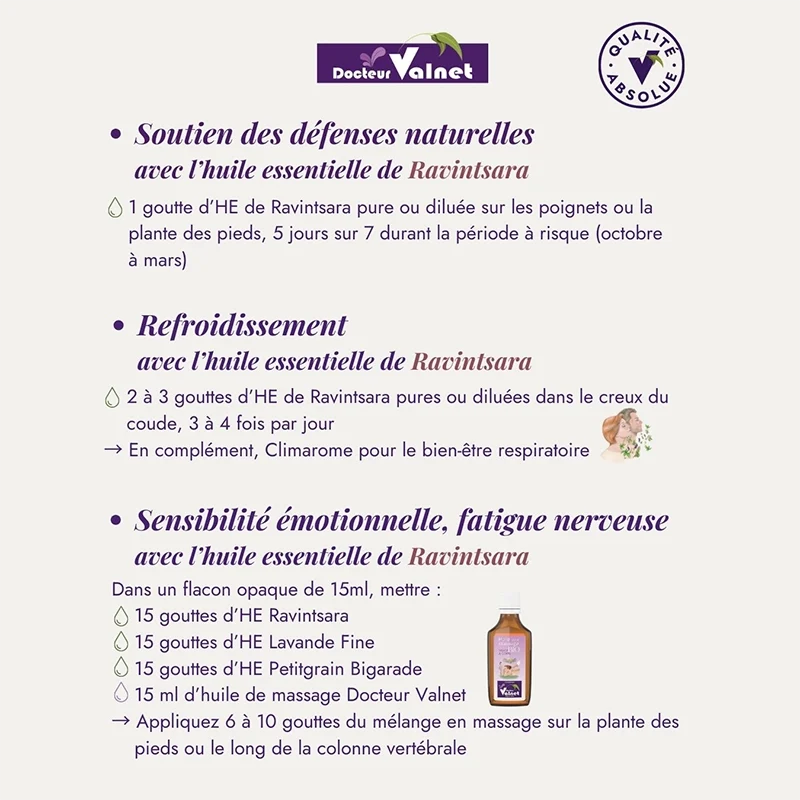 Huile essentielle Ravintsara BIO