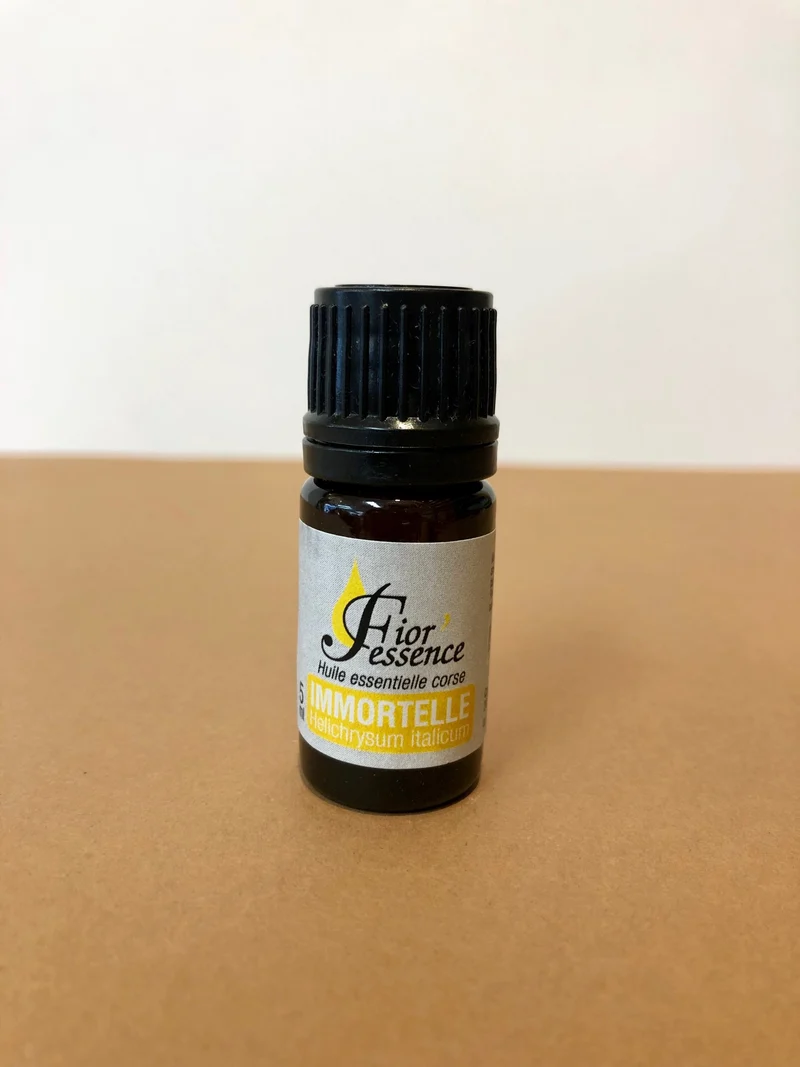 Huile essentielle Immortelle Helichryse Sauvage du Maquis Corse BIO
