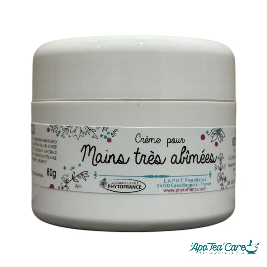 Crème Réparatrice pour Mains très Abîmées Bio