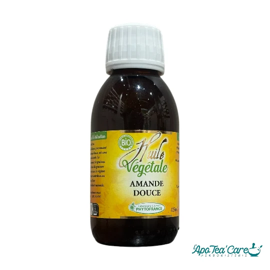 Huile Végétale Amande Douce Bio 125ml