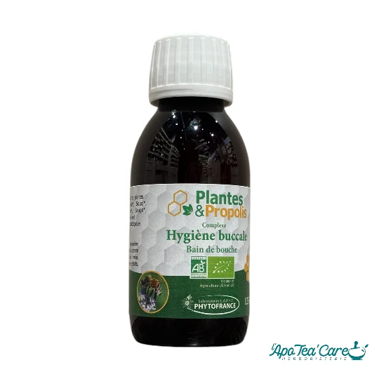 Hygiène Buccale Bain de Bouche Propolis Bio 125ml