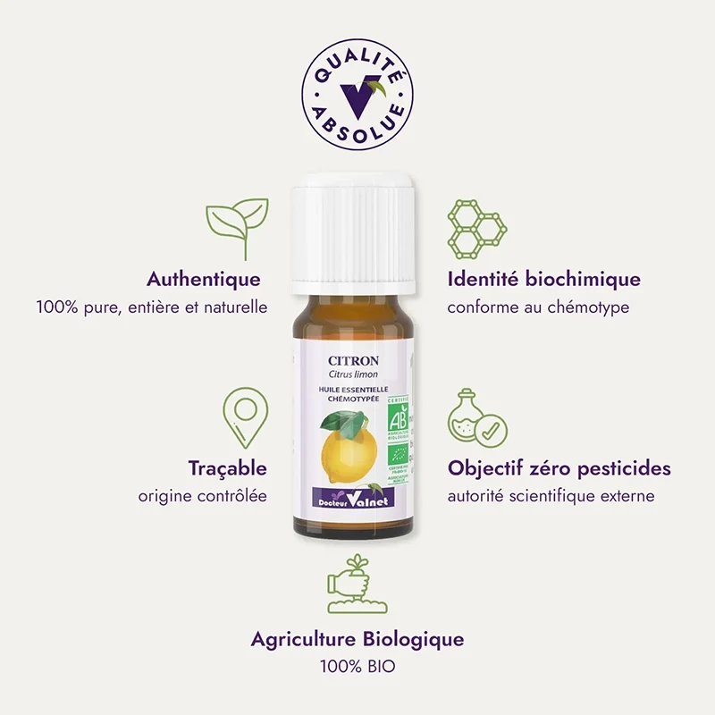 Huile essentielle Citron BIO