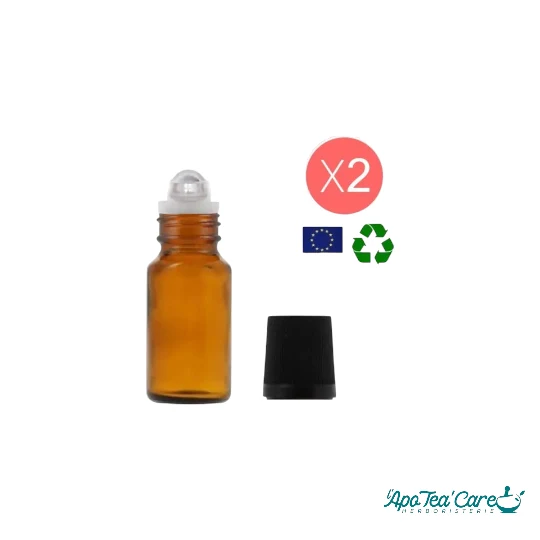 Roll-on vide : flacon- 5 ml