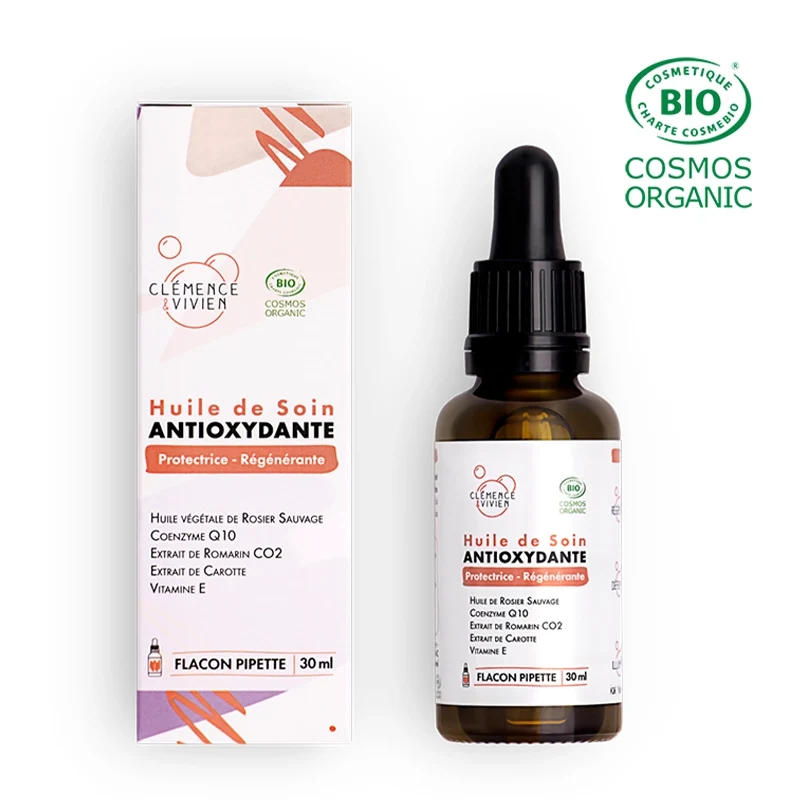 Huile de Soin Antioxydante BIO - Protectrice & Régénérante