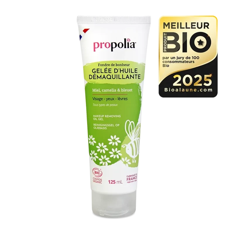 Gelée d'huile démaquillante BIO