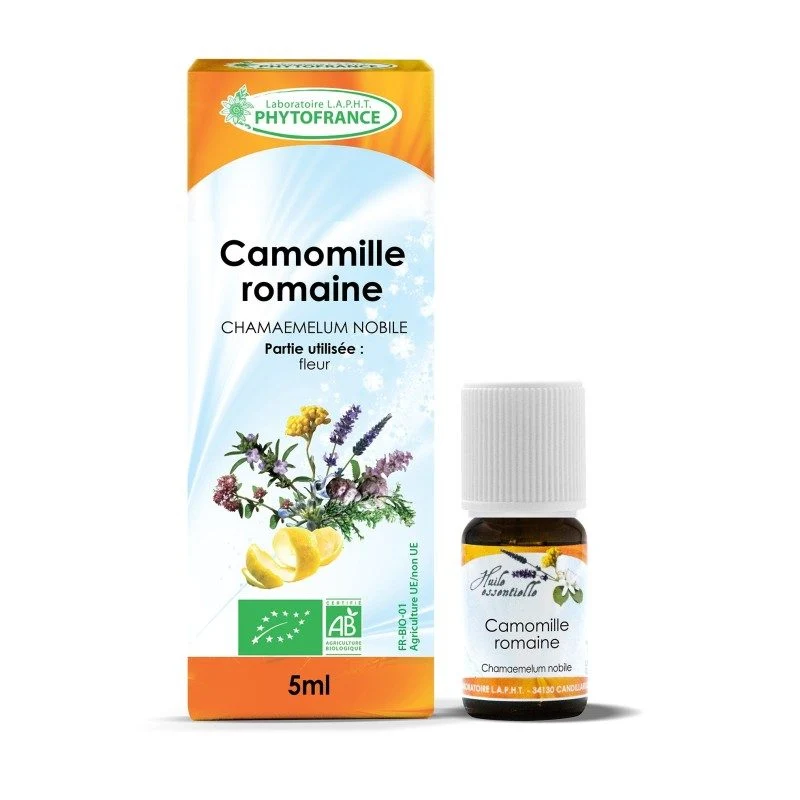 Huile Essentielle Camomille Romaine