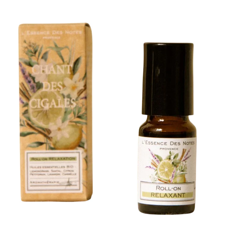 Roll On Anti Stress Champ des Cigales 10ML L'Essence des Notes