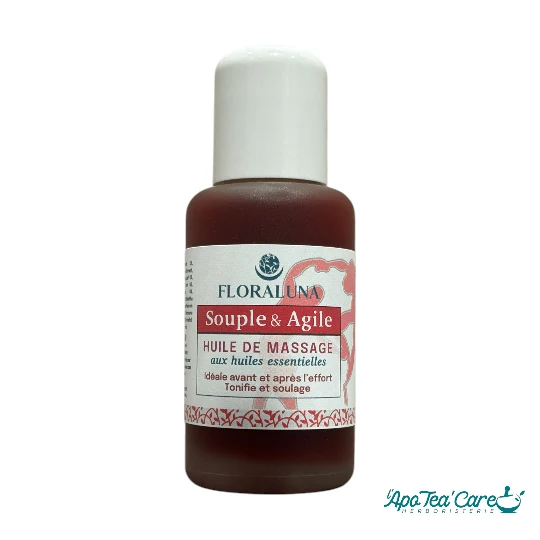 Huile de Massage Aromatique Souple & Agile 50ml