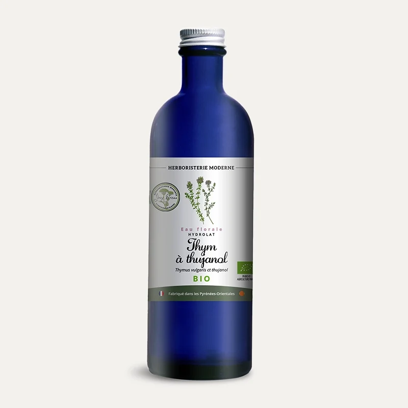Hydrolat - Eau Florale - Thym à thujanol BIO des Pyrénées-Orientales