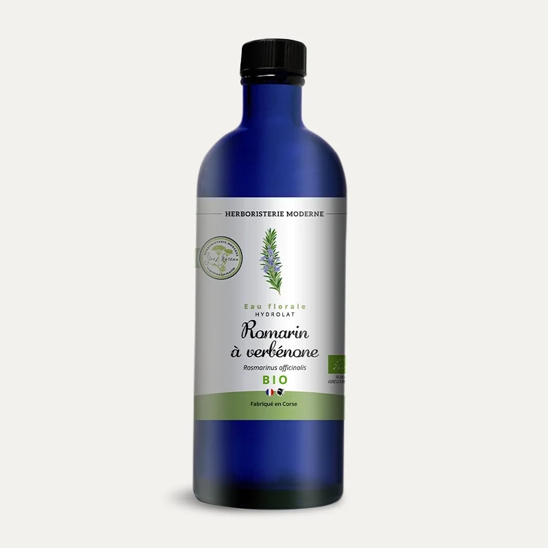 Hydrolat - Eau Florale - Romarin à verbénone BIO - Origine Corse