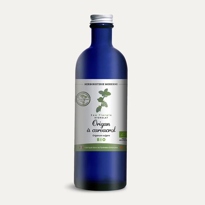 Hydrolat - Eau Florale - Origan vulgaire à carvacrol BIO des Pyrénées-Orientales