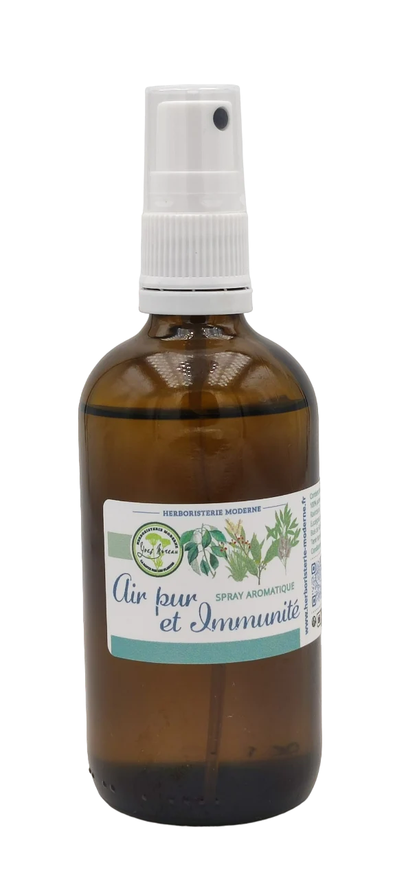 Spray aromatique Air pur et immunité - Huiles essentielles