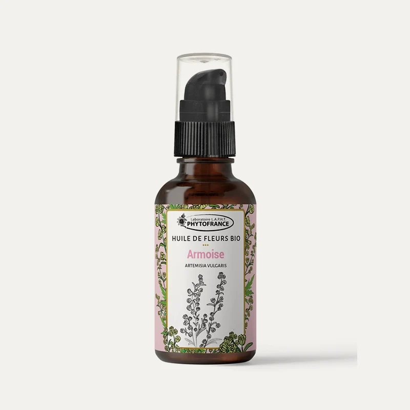 Huile végétale Armoise fleurs BIO