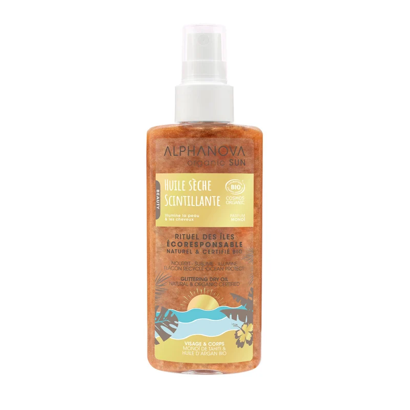 Huile sèche Scintillante BIO