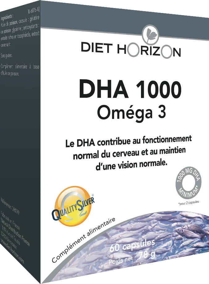 DHA 1000 Oméga 3 (Capsules)
