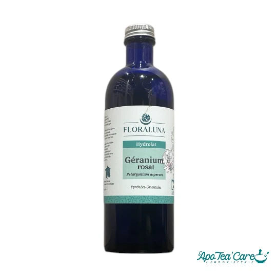 Hydrolat Géranium Rosat 200ml Floraluna