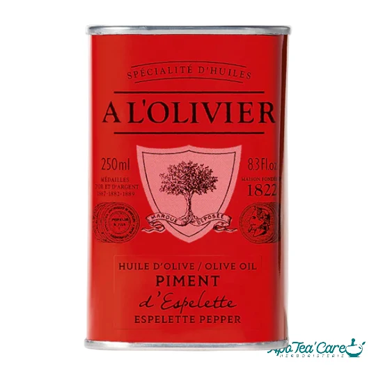 Huile d'olive Aromatique au Piment d'Espelette