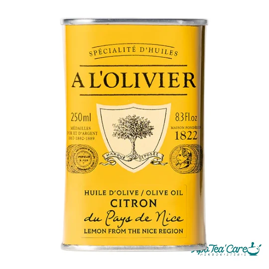 Huile d'Olive Aromatique au Citron du Pays de Nice – À l'Olivier 1822